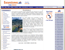 Tablet Screenshot of excursiones.us